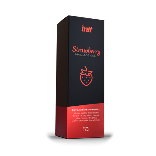 Intt Massage Gel Strawberry Flavour - Image 3
