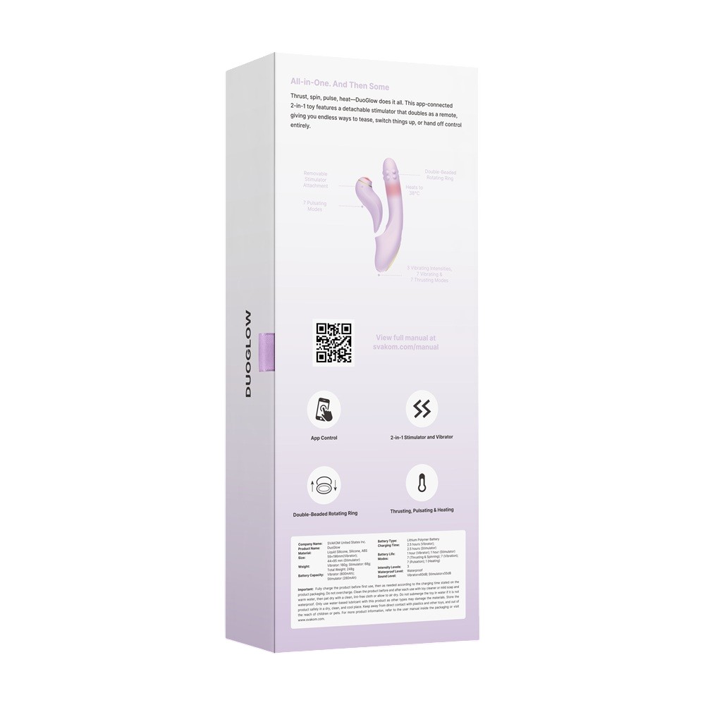 Svakom Duoglow 2in1 Vibrator - Image 15