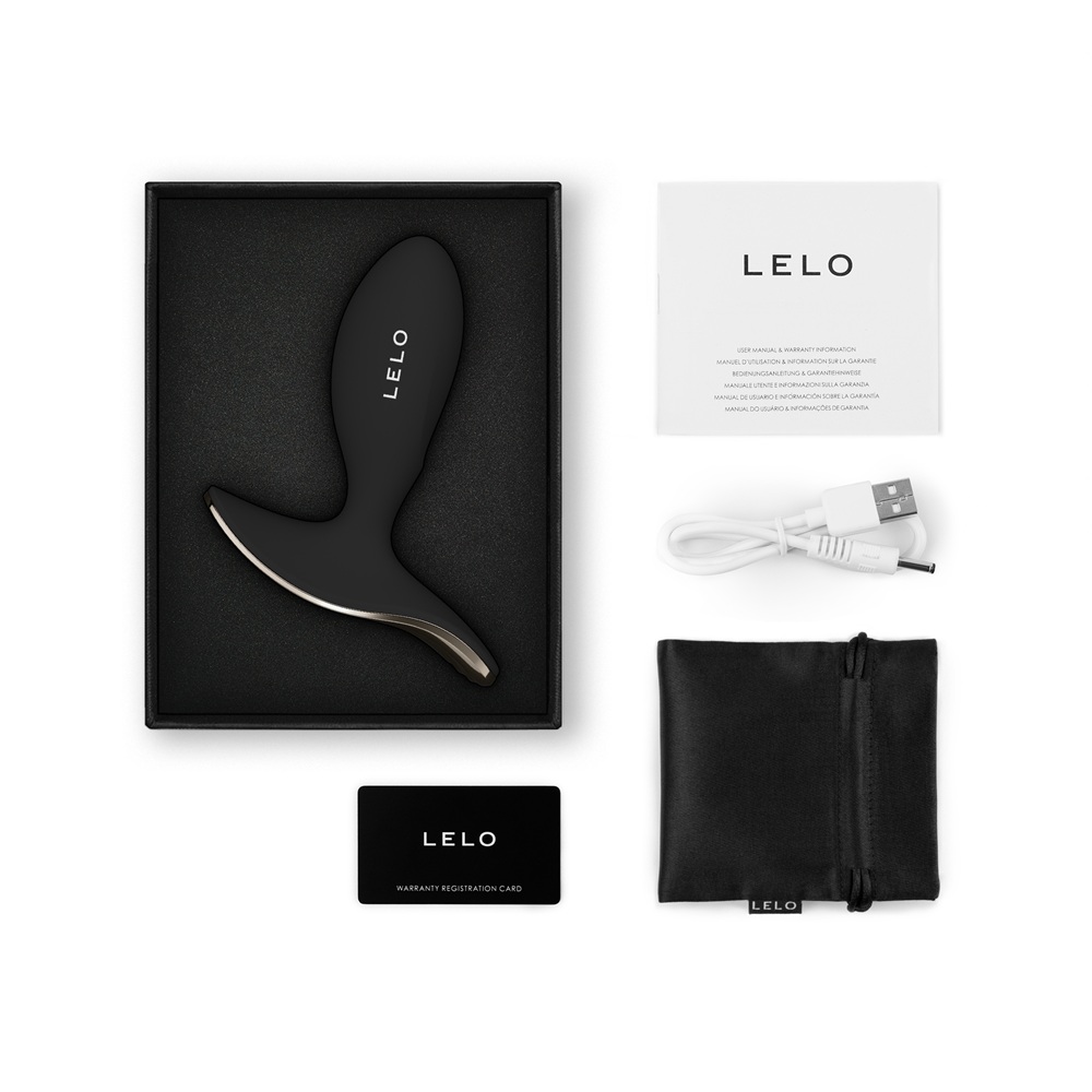 LELO Surfer 2 Unisex Anal Vibrating Plug Black - Image 3