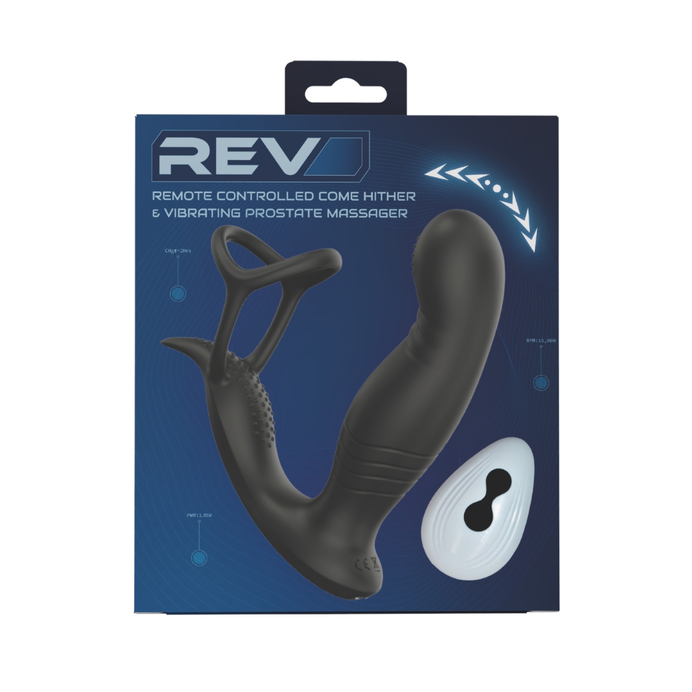 Rev Remote Controlled Come Hither & Vibrating Prostate Massager - Image 9